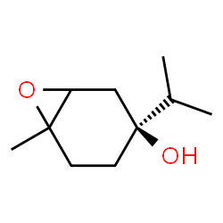 7-Oxabicyclo[4.1.0]heptan-3-ol,6-methyl-3-(1-methylethyl)-,(3S)-(9CI) structure