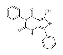 1H-Pyrrolo[3,4-d]pyrimidine-2,4(3H,6H)-dione,5-methyl-3,7-diphenyl- picture