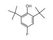 2,6-di-tert-butyl-4-fluorophenol Structure