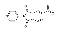 5-nitro-2-pyridin-4-ylisoindole-1,3-dione Structure