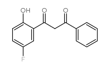 1-(5-FLUORO-2-HYDROXYPHENYL)-3-PHENYL-1,3-PROPANEDIONE structure