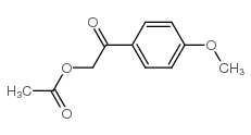 Ethanone,2-(acetyloxy)-1-(4-methoxyphenyl)- Structure
