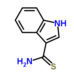 1H-吲哚-3-羰基羧酸酰铵结构式