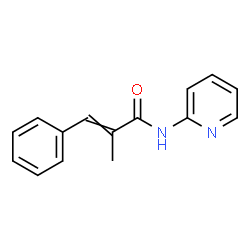 2-Propenamide,2-methyl-3-phenyl-N-2-pyridinyl-(9CI) Structure