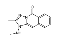 2-methyl-1-(methylamino)-[1,2,4]triazolo[1,5-b]isoquinolin-5-one Structure