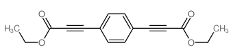 2-Propynoic acid,3,3'-(1,4-phenylene)bis-, diethyl ester (9CI) Structure