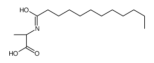 (2R)-2-(dodecanoylamino)propanoic acid Structure