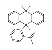 9-(2-Isopropenyl-phenyl)-9,10,10-trimethyl-9,10-dihydro-anthracene结构式