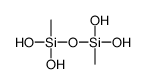 [dihydroxy(methyl)silyl]oxy-dihydroxy-methylsilane结构式