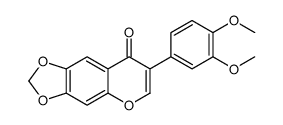 7-(3,4-dimethoxyphenyl)-[1,3]dioxolo[4,5-g]chromen-8-one Structure