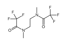 2,2,2-trifluoro-N-methyl-N-[2-[methyl-(2,2,2-trifluoroacetyl)amino]ethyl]acetamide Structure