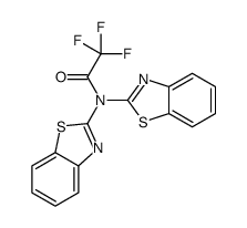 N,N-bis(1,3-benzothiazol-2-yl)-2,2,2-trifluoroacetamide Structure