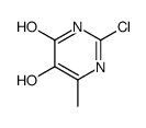 2-chloro-5-hydroxy-6-methyl-1H-pyrimidin-4-one Structure