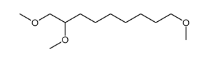1,2,9-trimethoxynonane Structure