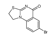 7-bromo-1,2-dihydro-[1,3]thiazolo[3,2-a]quinazolin-5-one结构式