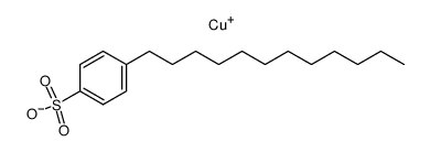 copper(I) p-dodecylbenzenesulfonate Structure