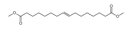 (E)-8-hexadecenedioc acid dimethyl ester结构式