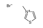 3-methyl-1,3-thiazol-3-ium,bromide结构式