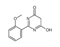 2-(2-methoxyphenyl)-1H-pyrimidine-4,6-dione Structure