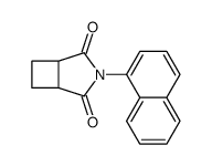 3-naphthalen-1-yl-3-azabicyclo[3.2.0]heptane-2,4-dione Structure