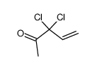 4-Penten-2-one,3,3-dichloro- Structure