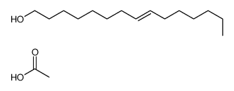 acetic acid,pentadec-8-en-1-ol Structure