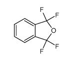 1,1,3,3-tetrafluoro-1,3-dihydro-isobenzofuran结构式