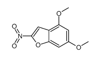 4,6-dimethoxy-2-nitro-1-benzofuran Structure