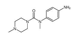 N-(4-aminophenyl)-N,4-dimethylpiperazine-1-carboxamide Structure