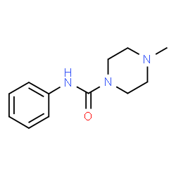 4-Methyl-N-phenylpiperazine-1-carboxamide Structure
