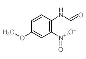 N-(4-methoxy-2-nitro-phenyl)formamide Structure