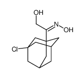 (2Z)-2-(3-Chloroadamantan-1-yl)-2-(hydroxyimino)ethanol结构式