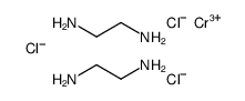 chromium(3+),ethane-1,2-diamine,trichloride结构式