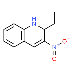 Quinoline, 2-ethyl-1,2-dihydro-3-nitro- (9CI)结构式