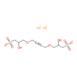 Disodium 3,3'-(2-butyne-1,4-diylbis(oxy))bis(2-hydroxypropanesulphonate) picture