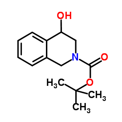 N-Boc-4-hydroxy-3,4-dihydro-1H-isoquinoline Structure