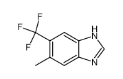 Benzimidazole,5-methyl-6-(trifluoromethyl)-(8CI) Structure