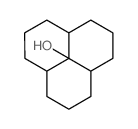 1,2,3,3a,4,5,6,6a,7,8,9,9a-dodecahydrophenalen-9b-ol structure