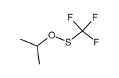 isopropoxy(trifluoromethyl)sulfane结构式