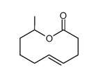 9-methyl-(E)-4-decen-9-olide结构式