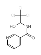 3-Pyridinecarboxamide,N-(2,2,2-trichloro-1-hydroxyethyl)- picture