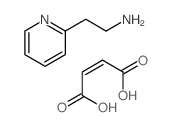 but-2-enedioic acid; 2-pyridin-2-ylethanamine picture