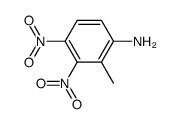 2-methyl-3,4-dinitro-aniline结构式