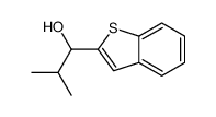 1-(BENZO[B]THIOPHEN-2-YL)-2-METHYLPROPAN-1-OL structure