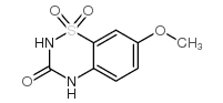 7-METHOXY-1,1-DIOXO-1,4-DIHYDRO-2H-1LAMBDA6-BENZO[1,2,4]THIADIAZIN-3-ONE picture