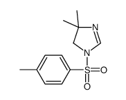 5,5-dimethyl-3-(4-methylphenyl)sulfonyl-4H-imidazole结构式