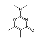 2-(dimethylamino)-5,6-dimethyl-1,3-oxazin-4-one Structure