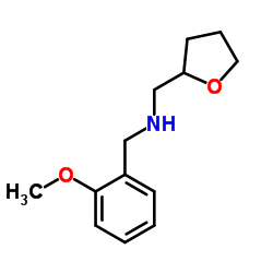 (2-METHOXY-BENZYL)-(TETRAHYDRO-FURAN-2-YLMETHYL)-AMINE structure