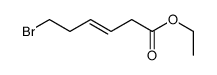 ethyl 6-bromohex-3-enoate结构式