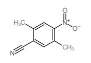 2, 5-Dimethyl-4-nitrobenzonitrile Structure